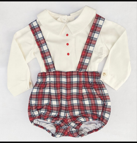 Boys Tartan 2 piece
