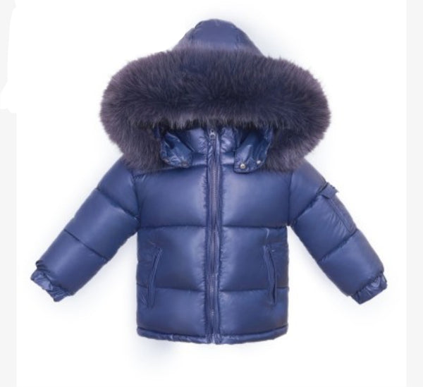 Fur Hood Puffa Jacket Coat