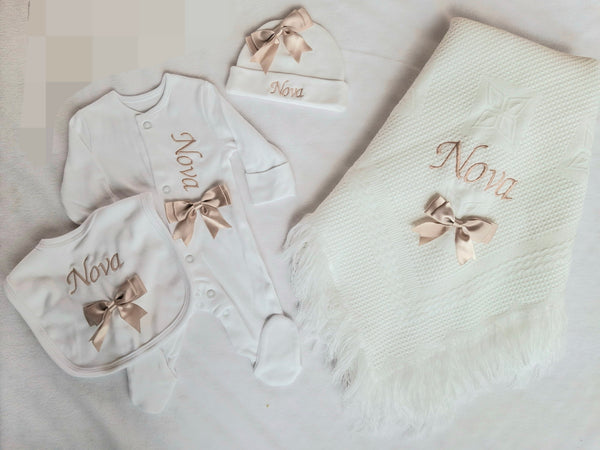 4 Piece Bow Hospital Set