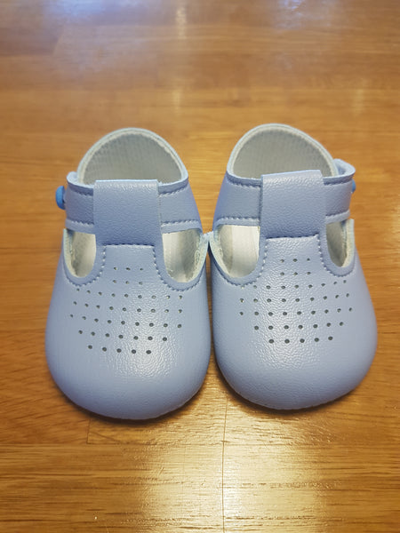 Boys Soft Sole Pram Shoes