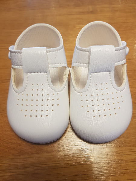 Boys Soft Sole Pram Shoes