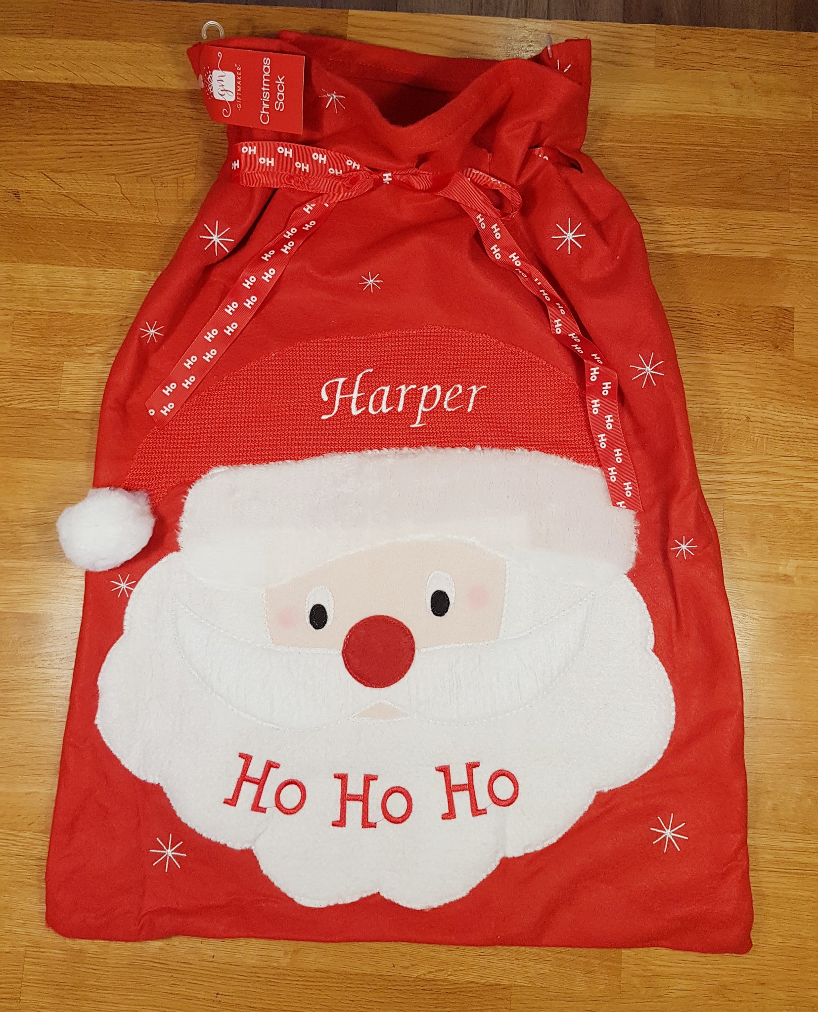 Personalised Christmas Sack