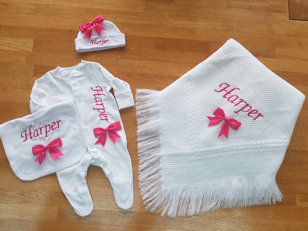 4 Piece Bow Hospital Set