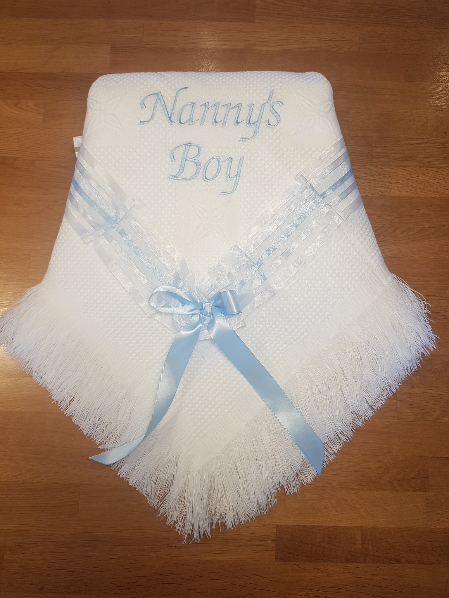 Nanny's Boy Frill Shawl