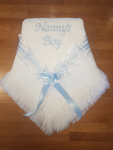 Nanny's Boy Frill Shawl