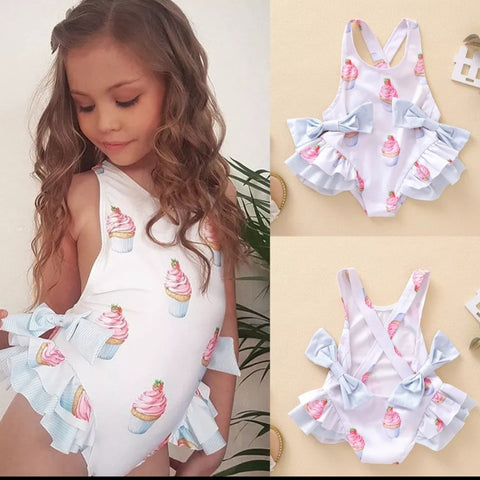 Cupcake Swimming Costume