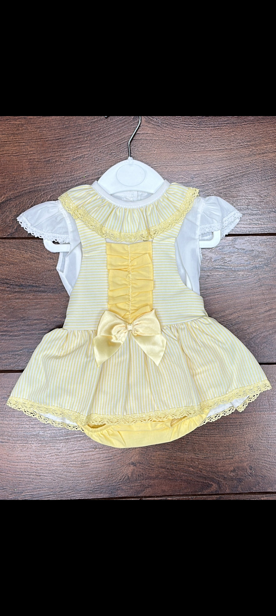 Lemon Easter 2 piece summer romper set